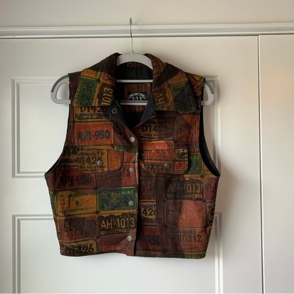 Colorful Patchwork Vest - Picture 1 of 5